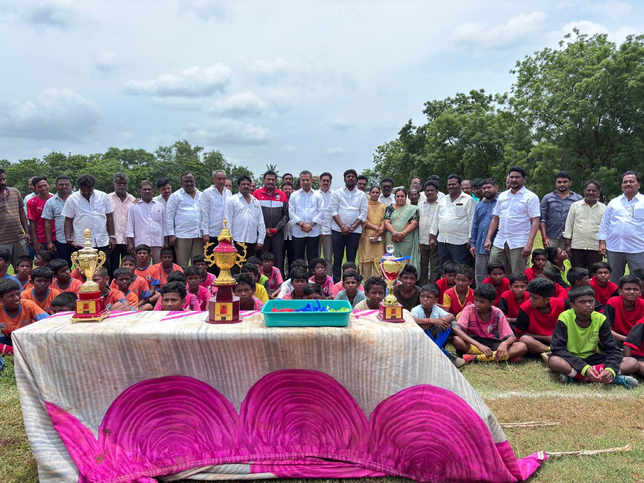Sub-junior state-level football competitions in Mylavaram