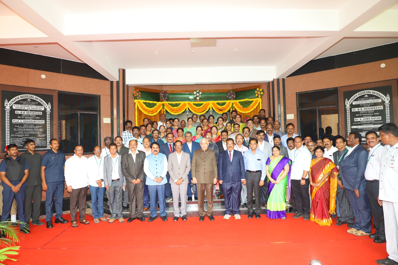 Universities play a pivotal role in building 'Viksit Bharat 2047' and 'Swarnandhra': Governor Justice S. Abdul Nazeer.