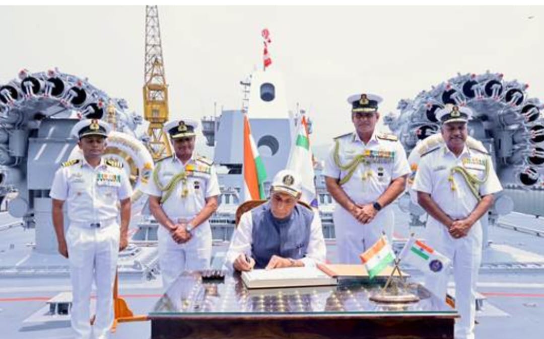 'INS Mahendragiri' inducted into the Indian Navy