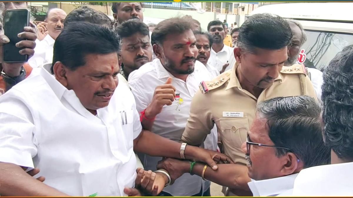 DMK MLA  arrested