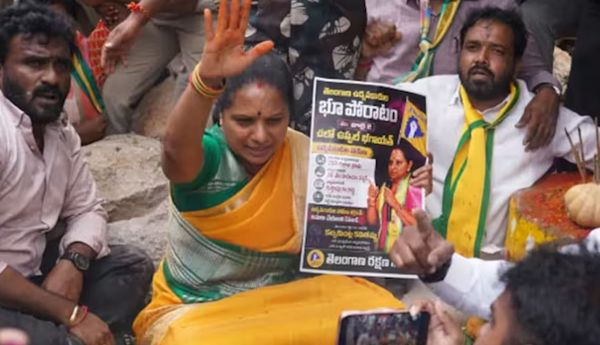 Kavitha arrested