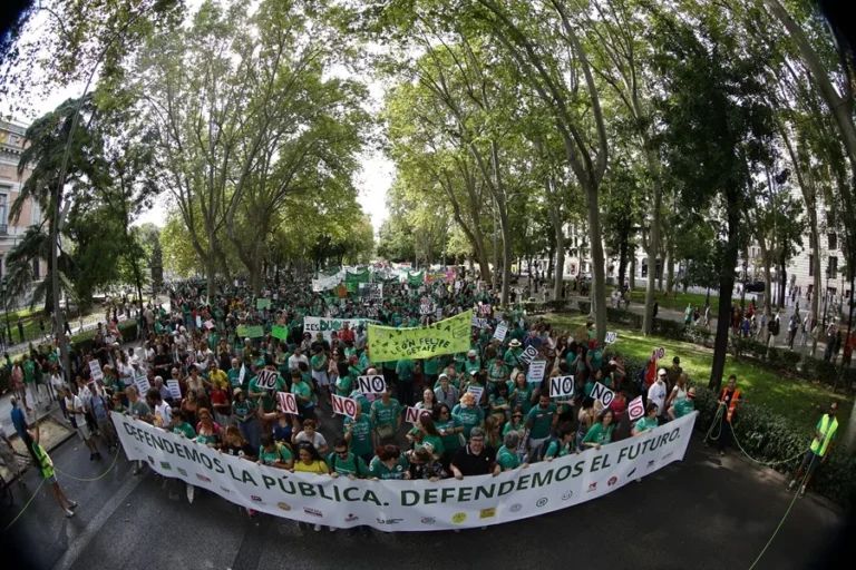 Madrid Protest