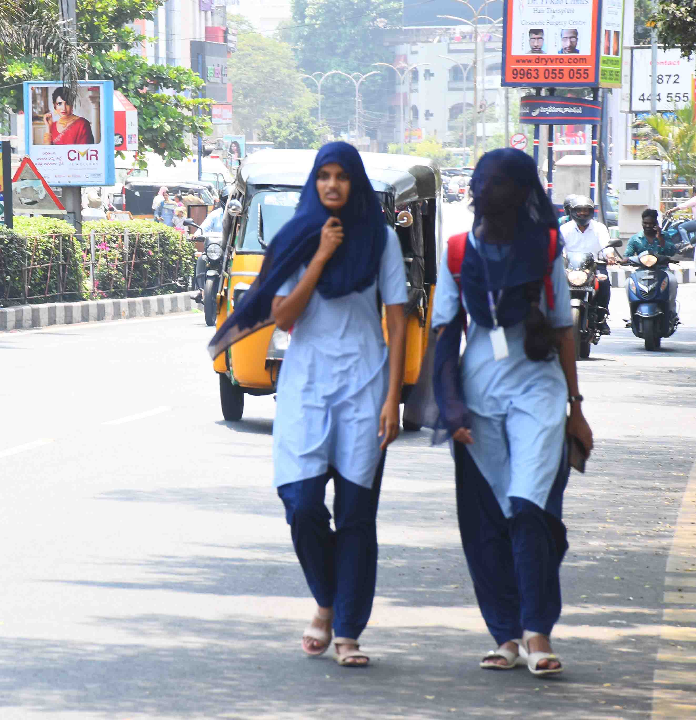 వేసవి తీవ్రతకు తాళలేక...