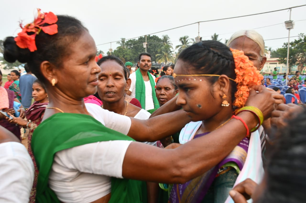 గిరిజన సాంప్రదాయంలో పెళ్లి వేడుకలు