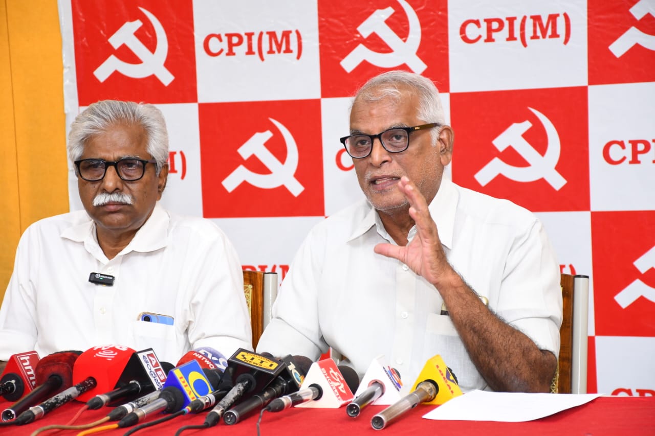 సిపిఎం రాష్ట్ర కార్యదర్శివర్గ సభ్యులు వై.వెంకటేశ్వరరావు