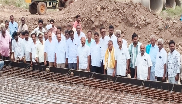 Culvert construction on the Moolasthanam-Tokalanka route accelerated.