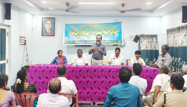 అందరి సమన్వయంతోనే అభివృద్ధి సాధ్యం : ఎంపీపీ లక్ష్మణరావు, ఎంపీడీవో రాజు, మండల ప్రత్యేక అధికారి లక్ష్మీ ప్రత్యూష