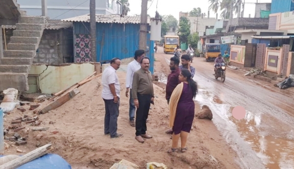 MPDO inspects road encroachments