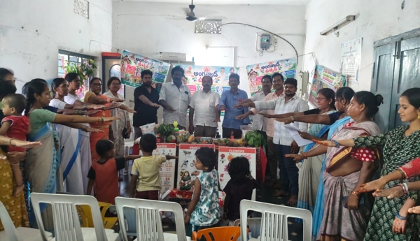 Grand Felicitation Ceremony for Anganwadi Workers in Chemudulanka