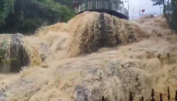 Heavy rain in Alluri Manyam