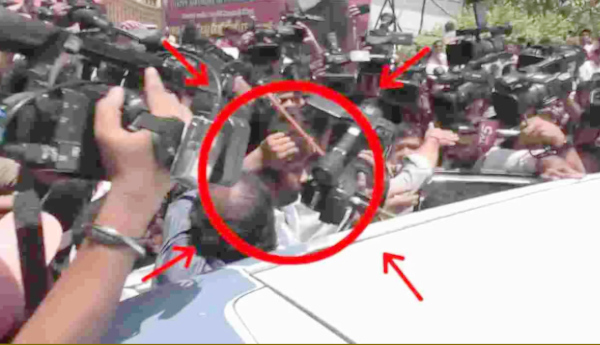 Tension at Telangana Bhavan – Balka Suman Arrested