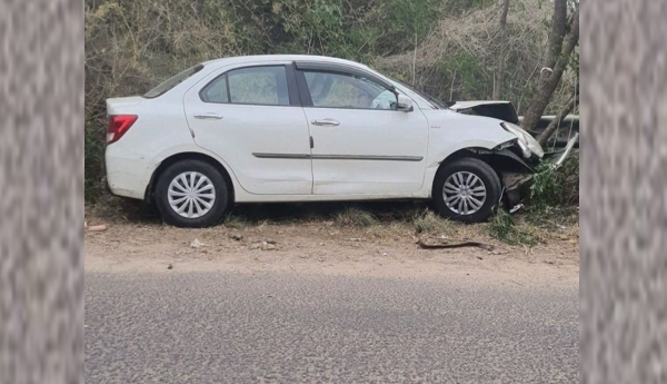 Car accident on Kotappakonda Ghat Road