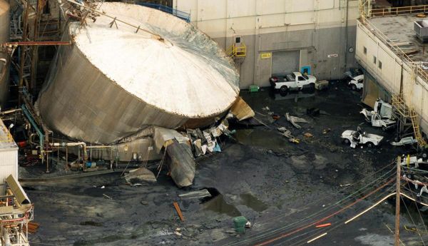 US chemical spill