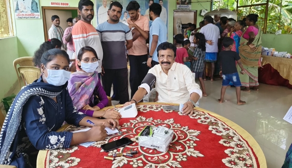 Free Mega Medical Camp in Chinagudipala