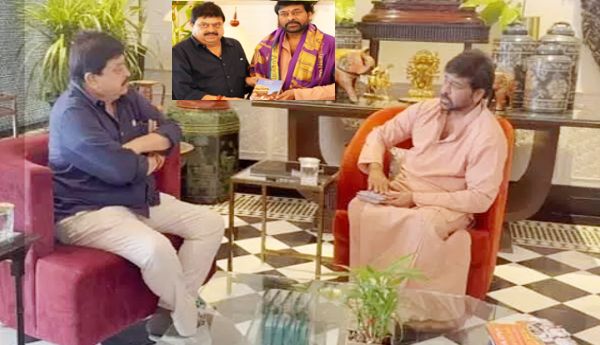 BJP Chief meets Chiranjeevi...!