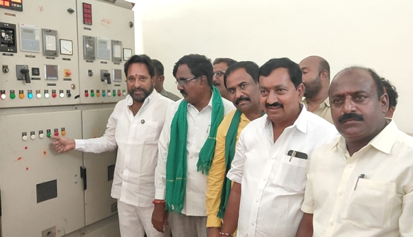 Krishna waters reached Kuppam even during the drought: MLA Amarnath Reddy