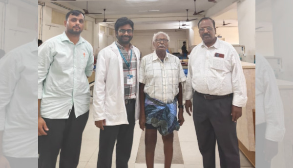 Knee replacement surgeries successfully performed at Apollo District Government Hospital.