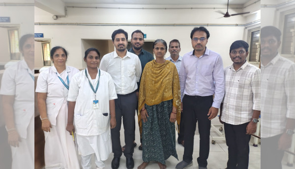 Knee replacement surgeries successfully performed at Apollo District Government Hospital.