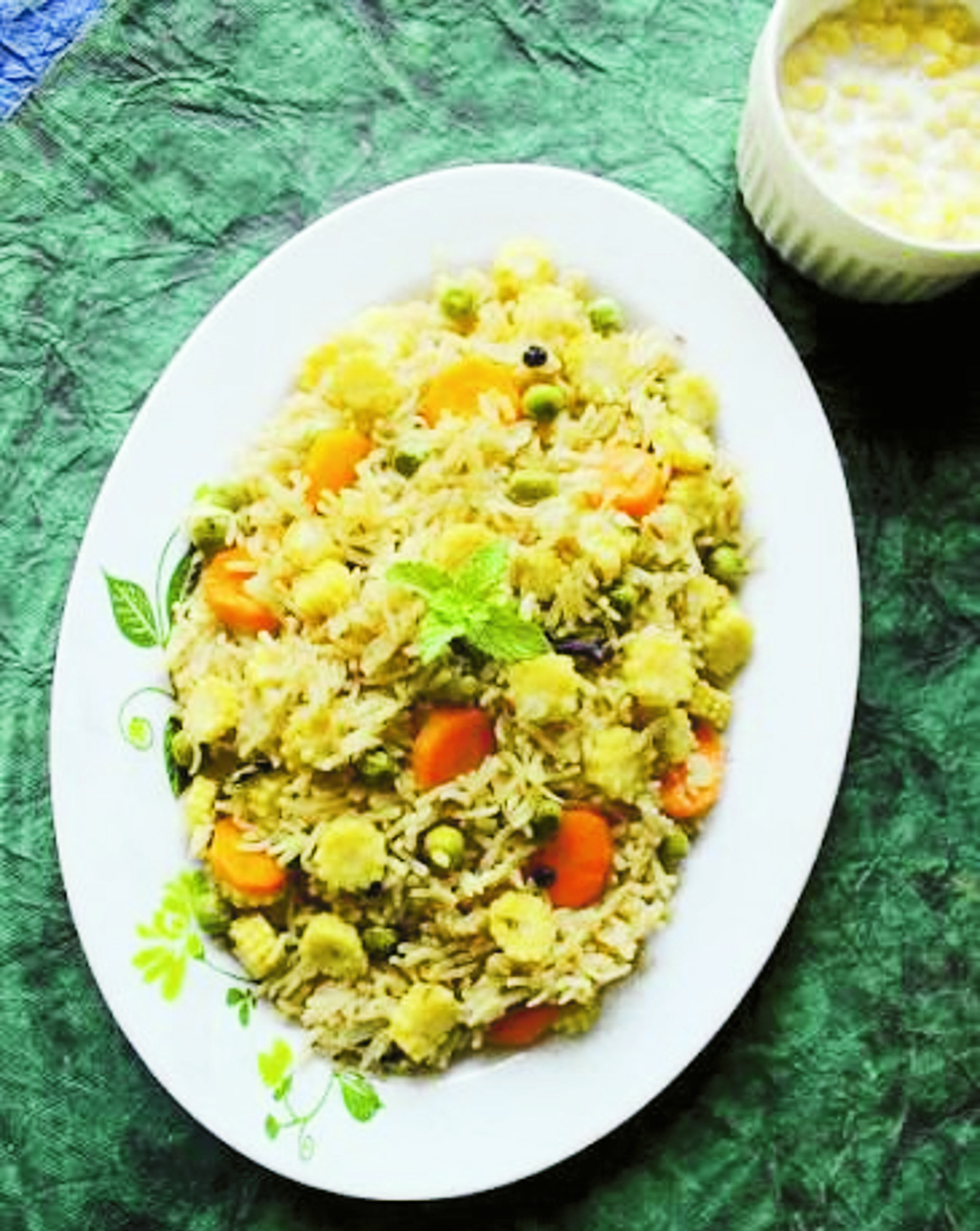 corn pulao