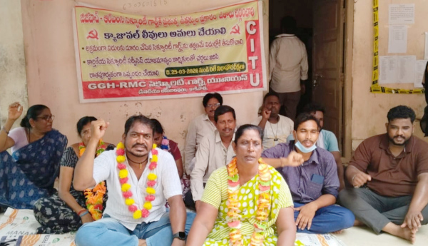 Day 57 - GGH RMC Security Guards Relay Hunger Strike