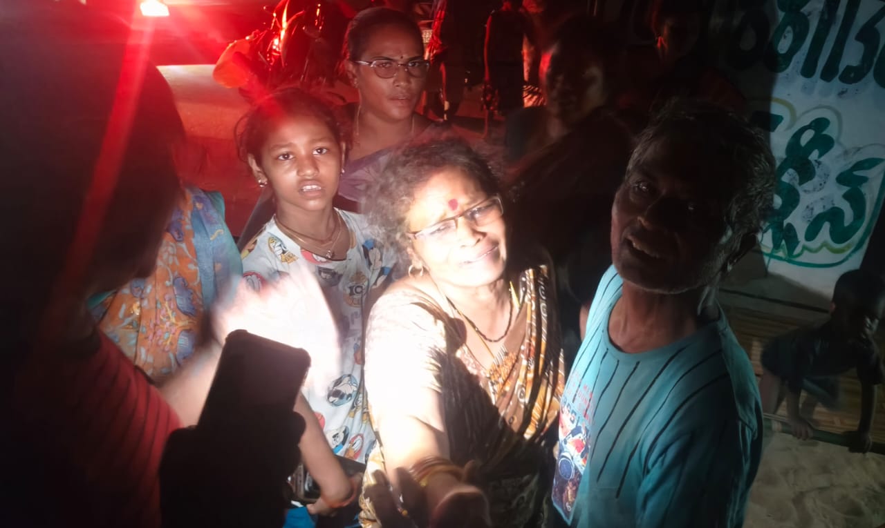 Major fire accident in Nandalur