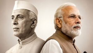 pm modi vs nehru