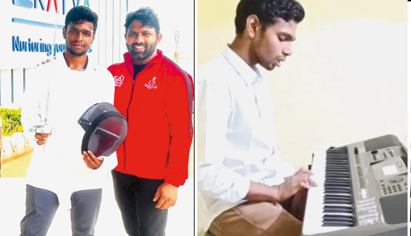 కీ బోర్డుపై సరికొత్త సంగీతం!