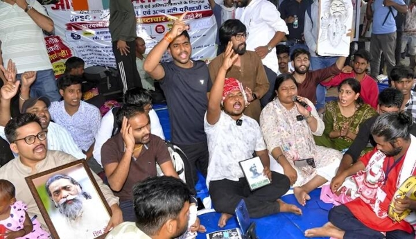 Students' protest in Jharkhand successful.