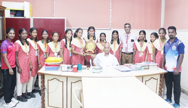 Sri Prakash Under-19 Girls' Kho-Kho Team Qualifies for National Level
