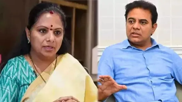 kavitha vs ktr