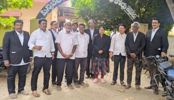 Lawyers boycott duties in protest against the attack in Delhi.