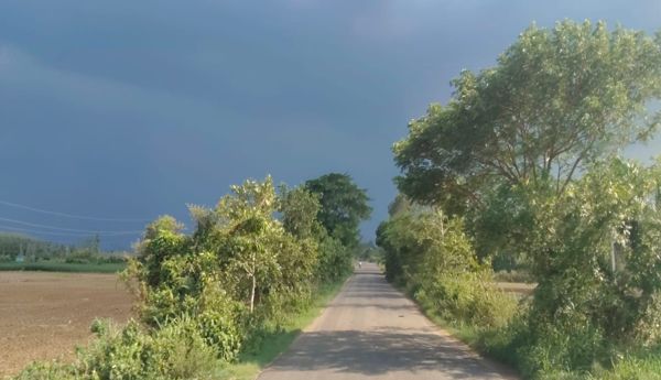 Gathering clouds – a merciless Rain God.