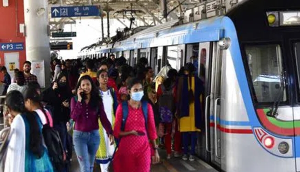 Severe hardships for Hyderabad Metro passengers