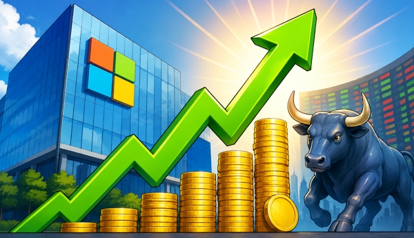 Historic profit for Microsoft