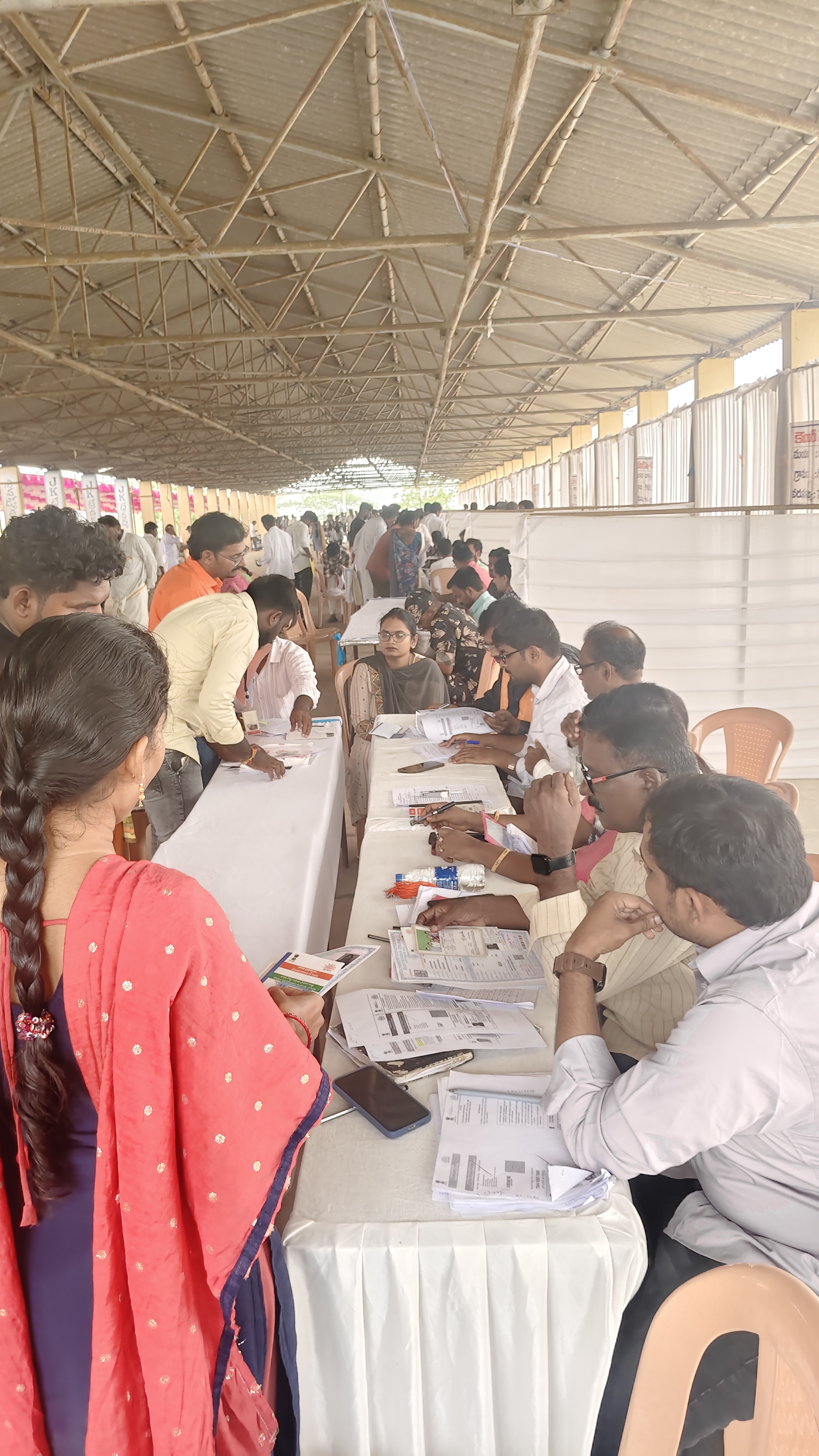 ‌వెలిగొండ నిర్వాసిత యువతకు వెరిఫికేషన్ image 1