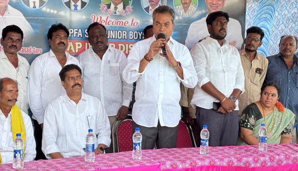 Sub-junior state-level football competitions in Mylavaram