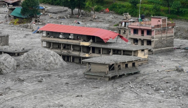 Severe floods in Nepal... 23 bodies found in a single house.