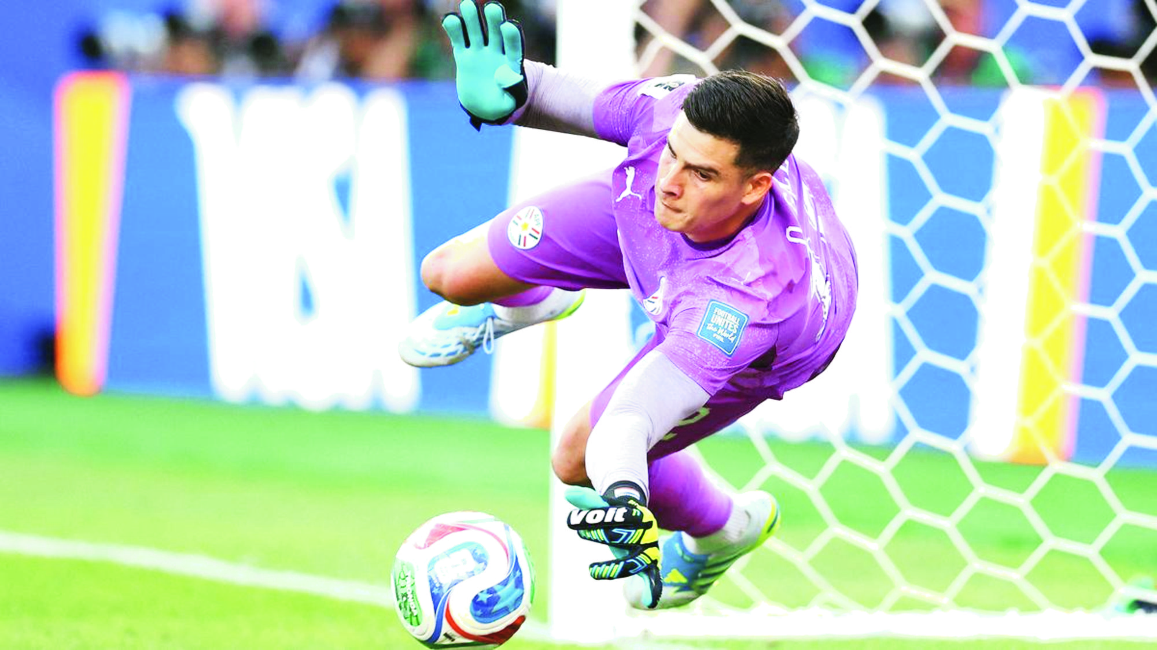 parague goal keer