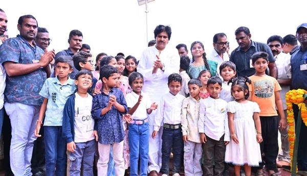 Deputy CM Pawan Kalyan inaugurates Maisamma Cheruvu.