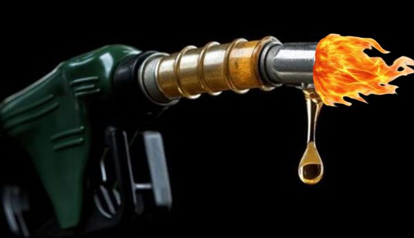 petrol fire