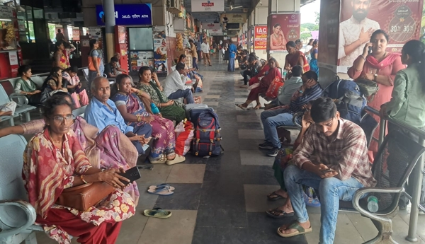 All RTC buses are for Modi's meeting!