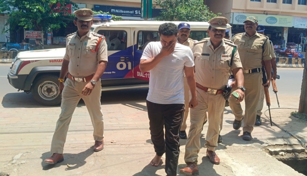 Sadiq Khan remanded to police custody; shifted to Sarpavaram police station.