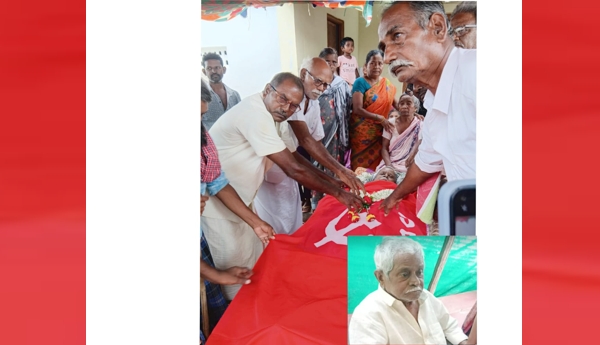 Death of senior Communist Comrade Shadrach