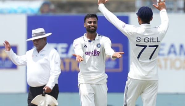 India tightens grip on Sri Lanka; 4 more wickets needed for victory.