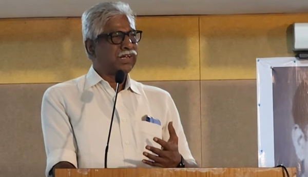 Speech by V. Srinivasa Rao on the topic 'Youth Power in the Political Arena'