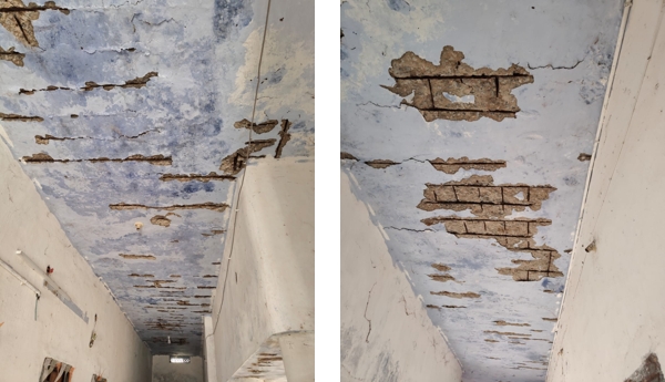 Tahsildar office in a dilapidated state.