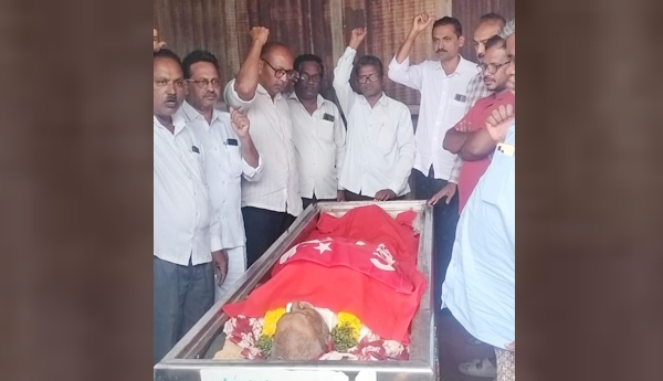 Salute to Comrade Vajendla Hanumantha Rao.