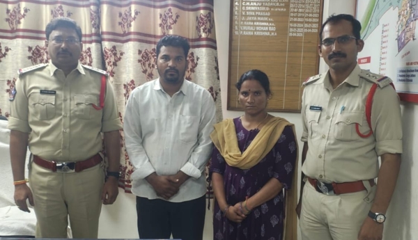 Tirupati police save a person from committing suicide.