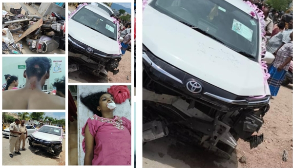 Car havoc – two critically injured