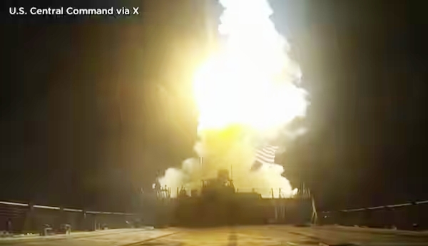 War US retaliatory strikes on Iran